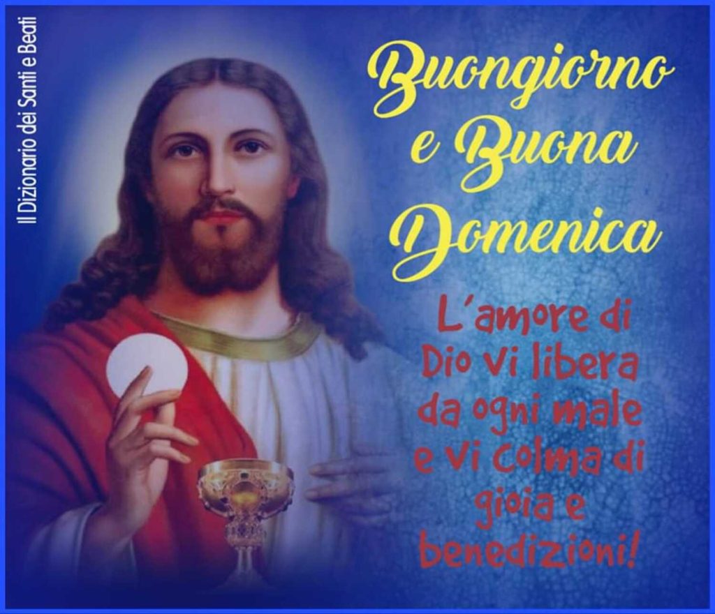 buona domenica Gesù