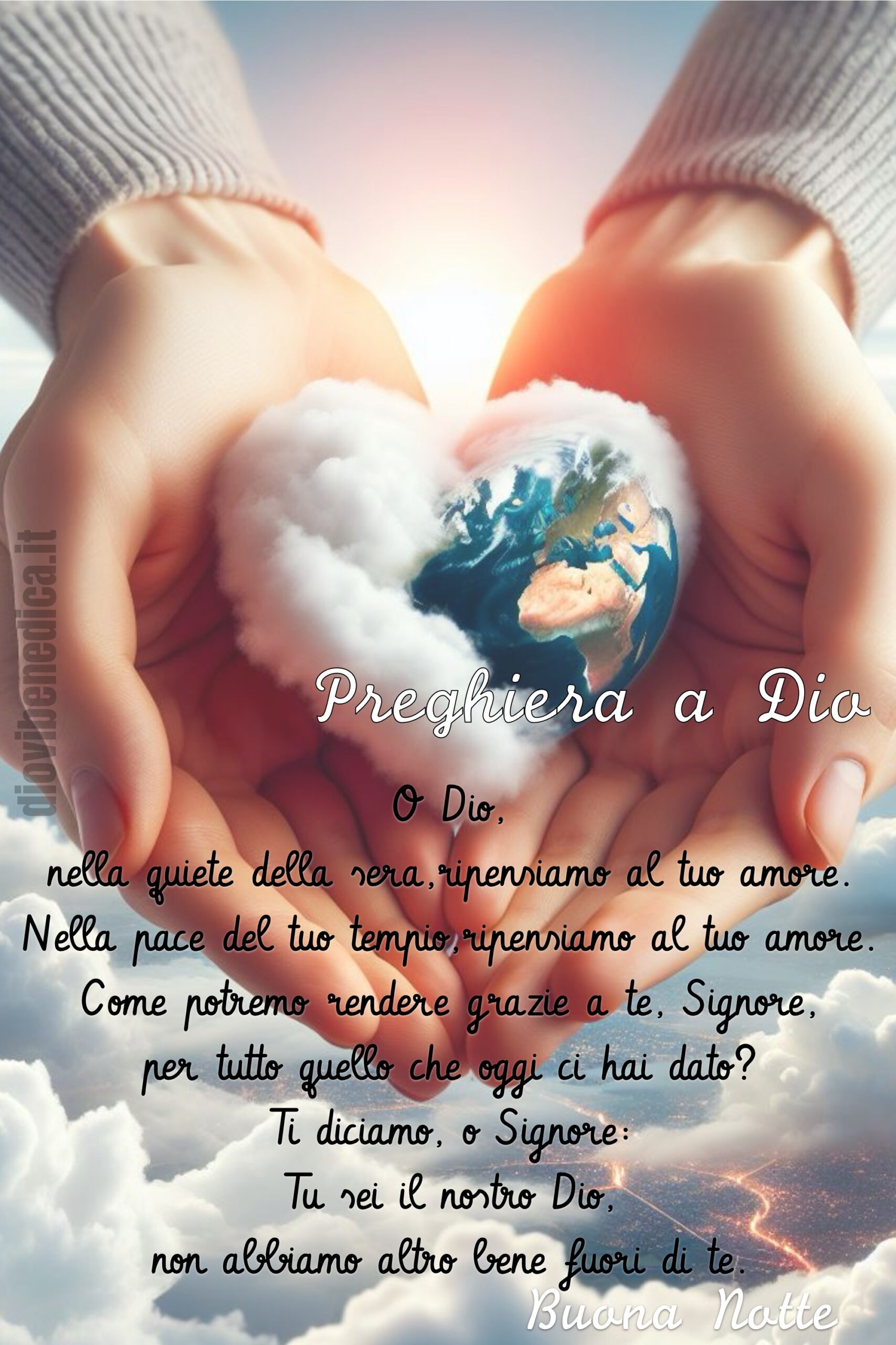 Preghiera Della Notte Per I Casi Difficili Immagini di buonanotte con preghiere - DioViBenedica.it